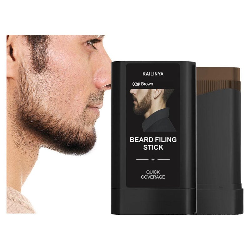 Men's beard dye, quick beard color filling and touch-up, portable beard cream